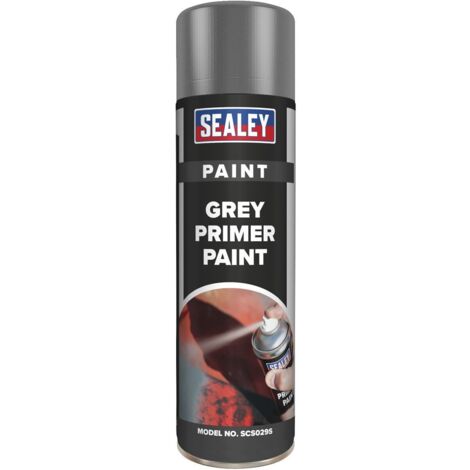Sealey Primer Paint 500ml - Grey SCS029S (1/2)