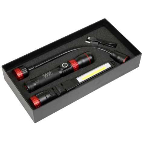 Sealey Interchangeable 3-In-1 COB LED Inspection Light Rechargeable LED0131R (1/5)