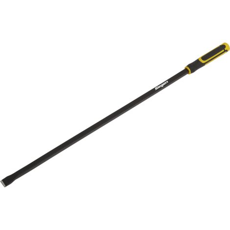 Sealey Siegen Heavy-Duty Straight Pry Bar with Hammer Cap 900mm S01191