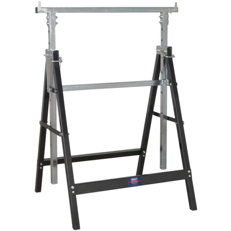 Sealey Fold Down Telescopic Trestle 200kg Capacity FDT3 (1/3)