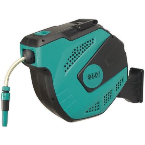 Sealey Auto-Rewind Control Garden Hose Reel 20m RWH20