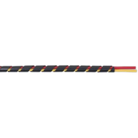 Sealey Spiral Wrap Cable Sleeving �4-8mm 10m SWS48