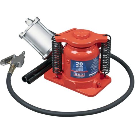 Sealey YAJ20SLE Low Profile Air Operated Hydraulic Bottle Jack 20 Tonne