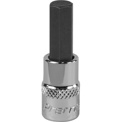 Sealey SBH005 Premier Hex Socket Bit 1/4"Sq Drive 7mm
