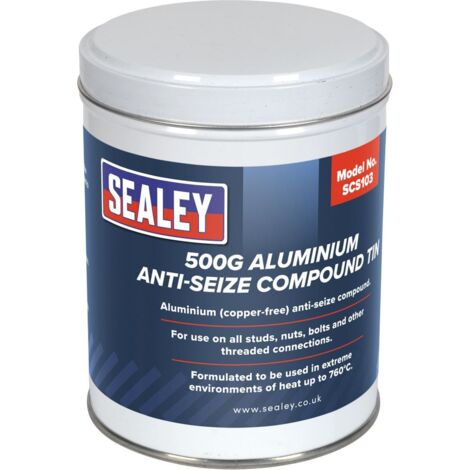 Sealey Aluminium Anti-Seize Compound Tin 500g SCS103 (1/2)