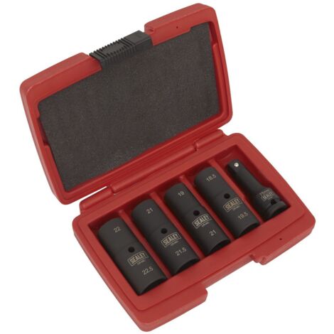 Sealey Double Ended Impact Socket Set 1/2""Sq Drive 5pc SX1820 (1/5)