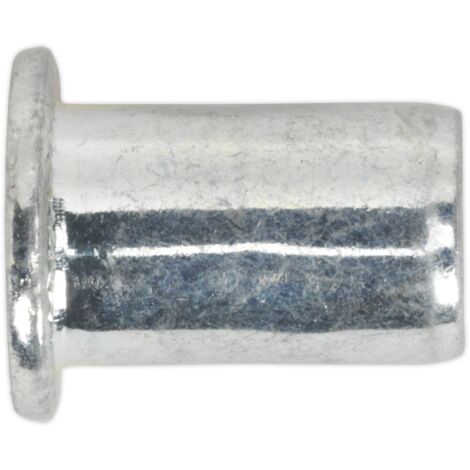 Sealey Regular Threaded Insert (Rivet Nut) M8 - Pack of 50 TIRM8