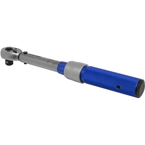 Sealey STW902 Premier Calibrated Micrometer Torque Wrench 3/8""Sq Drive 5-25Nm