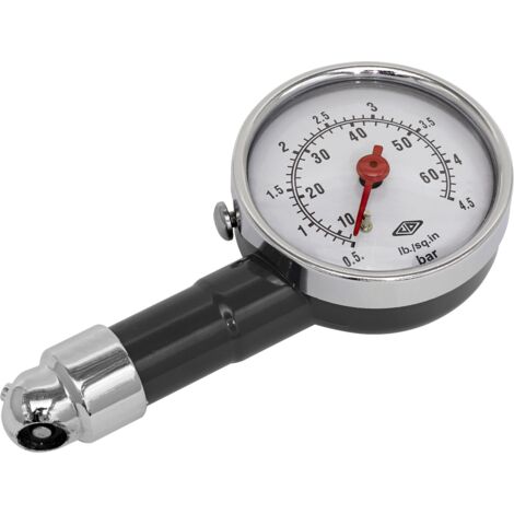 Sealey Tyre Pressure Gauge Dial Type 0-4.5bar(0-60psi) TST/PG97