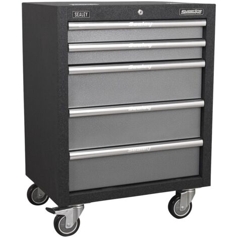 Sealey Modular 5 Drawer Mobile Cabinet 650mm APMS58