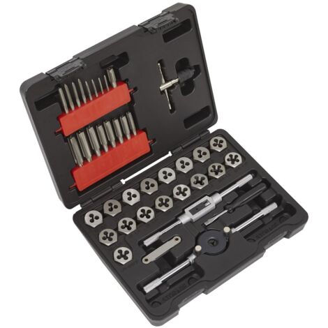 Sealey Tap & Hex Die Set 39pc - Metric AK3039HM