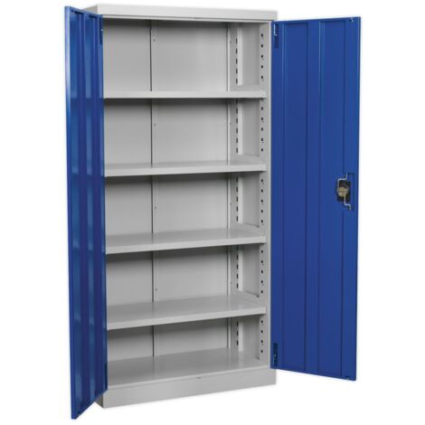 Sealey Industrial Cabinet 4 Shelf 1800mm APICCOMBOF4