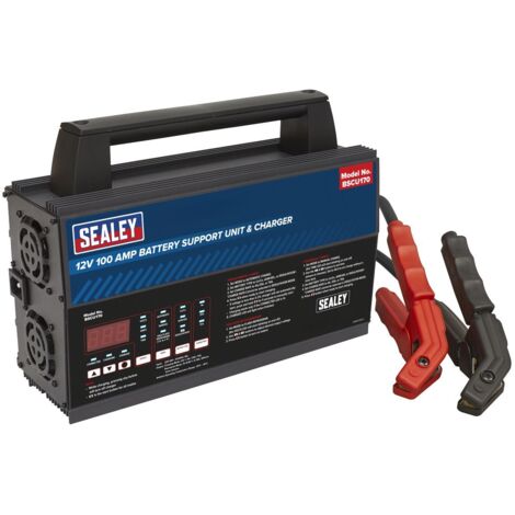 Sealey 12V Battery Support Unit & Charger 100A BSCU170 (1/5)