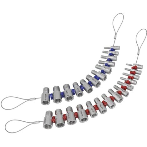 Sealey Metric/Imperial Nut & Bolt Thread Checker 26pc AK70NBC (1/5)