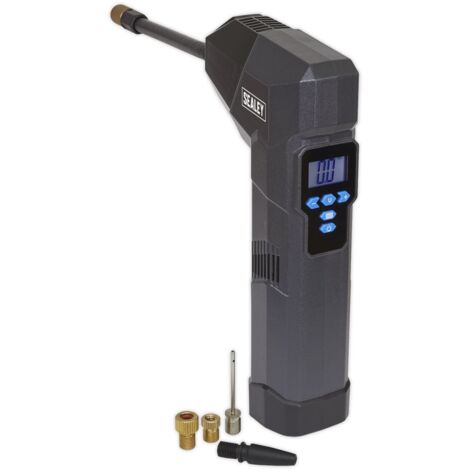 Sealey Compact Rechargeable Tyre Inflator & Power Bank with Worklight CTI120