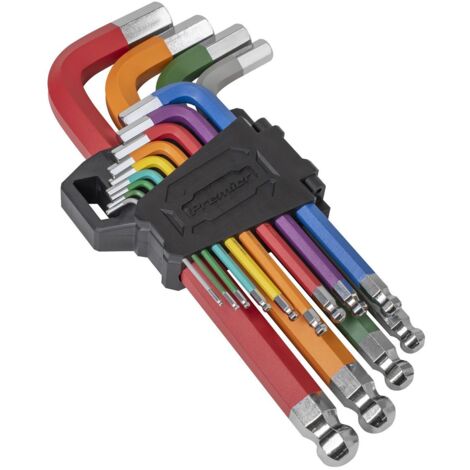 Sealey AK7192 Premier Jumbo Ball-End Hex Key Set 13pc (1/5)
