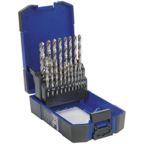 Sealey HSS Fully Ground Drill Bit Set 19pc AK47191 (1/2)