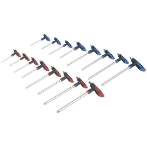 Sealey Premier T-Handle TRX-Star & Hex Key Set 16pc AK7147 (1/3)