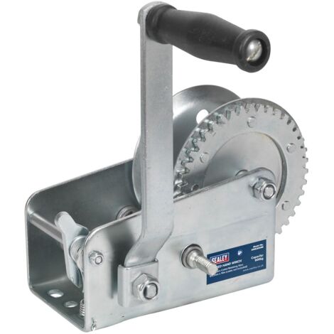 Sealey Geared Hand Winch 900kg Capacity GWE2000M