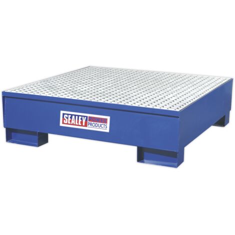 Sealey DRP11 Steel Barrel Bund 1200 x 1200 x 275mm