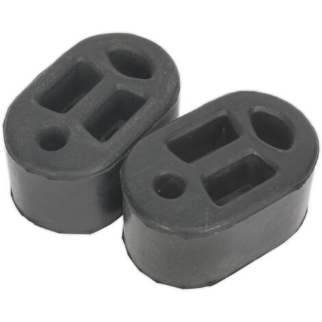 Sealey EX01 Exhaust Mounting Rubbers L70 x D45 x H37 - Pack of 2 (1/2)