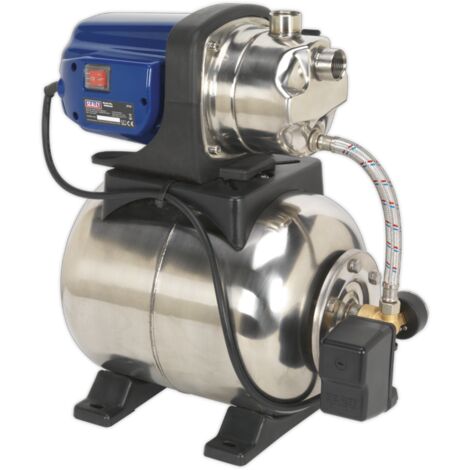 Sealey Surface Mounting Booster Pump Stainless Steel 55L/min 230V WPB062S (1/2)