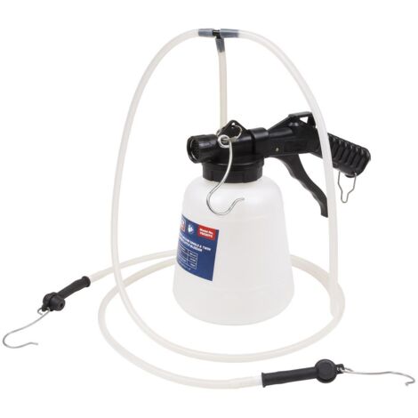 Sealey Pneumatic Brake Caliper Clutch Bleeder Vacuum Single & Twin 1L VS020TC (1/3)