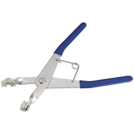 Sealey VS166 Hose Clip Pliers Ratchet Locking Mechanism