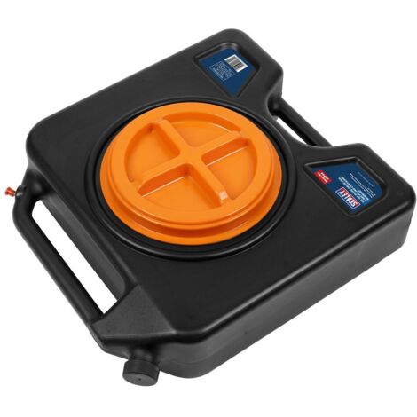 Sealey Oil/Fluid Drain & Recycling Container 15L - Wheeled DRP44
