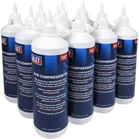 Sealey Compressor Oil 1L - Pack of 12 CPO/1