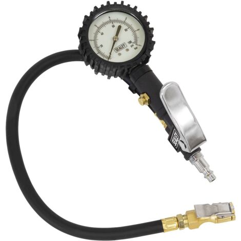 Sealey Tyre Inflator with Clip-On Connector SA399