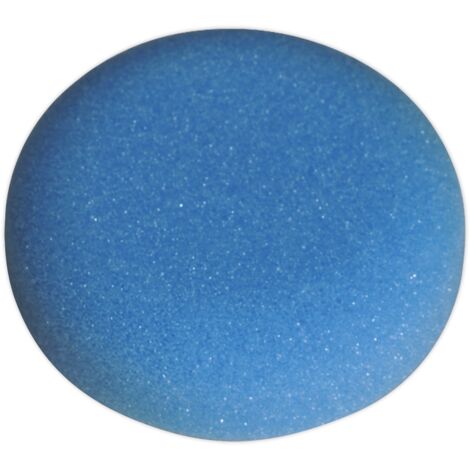 Sealey PTCCHV79B Hook-and-Loop Buffing & Polishing Foam Head 80 x 25mm - Blue/Medium
