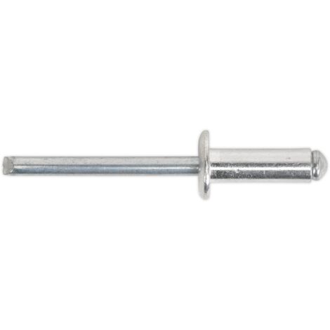 Sealey Aluminium Standard Flange Blind Rivet 6.4 x 19.5mm - Pack of 200 RB6419S5 (1/5)