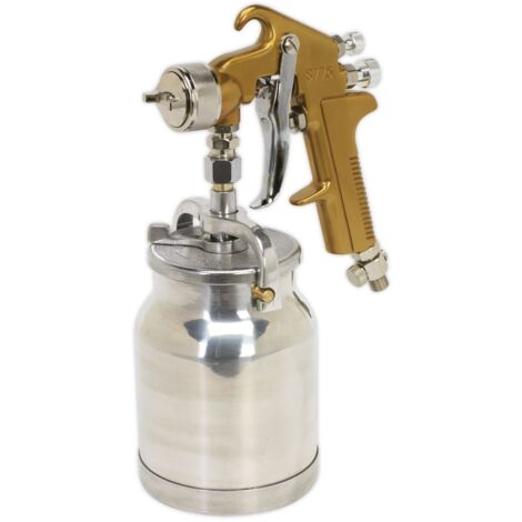 Sealey Siegen Suction Feed Spray Gun 1.7mm Set-Up S775