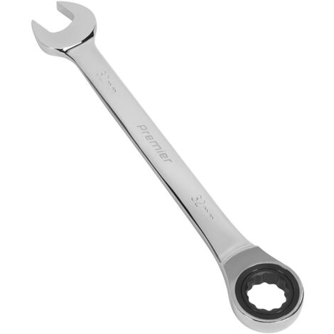 Sealey Premier Combination Ratchet Spanner 32mm RCW32 (1/2)