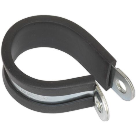 Sealey PCJ32 Rubber Lined P-Clip 32mm - Pack of 25