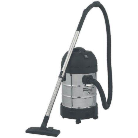 Sealey Vacuum Cleaner Industrial 30L 1400W/230V Stainless Drum PC300SD