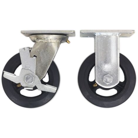 Sealey Castor Wheel Kit for SSB06, SSB07 & STV01 STVWK