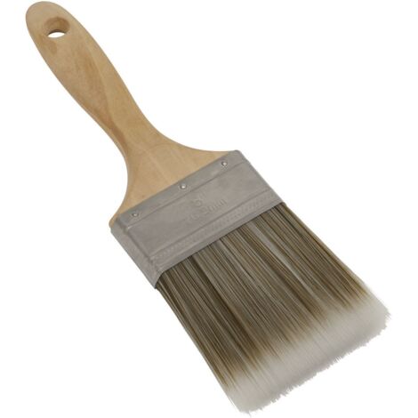 Sealey Wooden Handle Paint Brush 76mm SPBS76W (1/5)