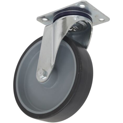 Sealey Medium Duty Thermoplastic Swivel Castor Wheel 75mm - Trade