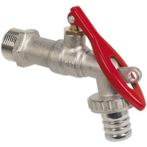 Sealey Zinc Die-Cast Lockable Drum Tap 3/4""BSP TP128