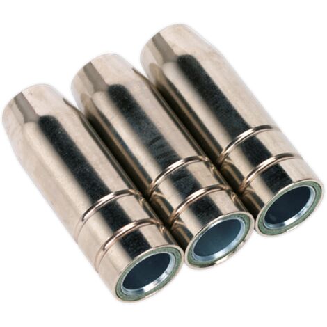 Sealey Conical Nozzle MB15 - Pack of 3 MIG955