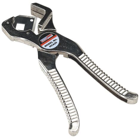 Sealey HCA25 Rubber & Reinforced Hose Cutter Die-Cast Alloy 3-25mm (1/3)