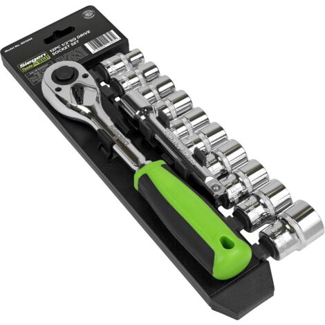 Sealey Siegen Socket Set 1/2""Sq Drive 12pc S01244 (1/5)