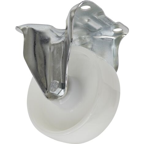 Sealey 100mm Castor Wheel with Fixed Plate SCW4100FP