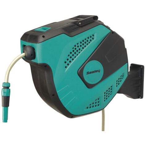 Sealey Auto-Rewind Control Garden Hose Reel 30m RWH30