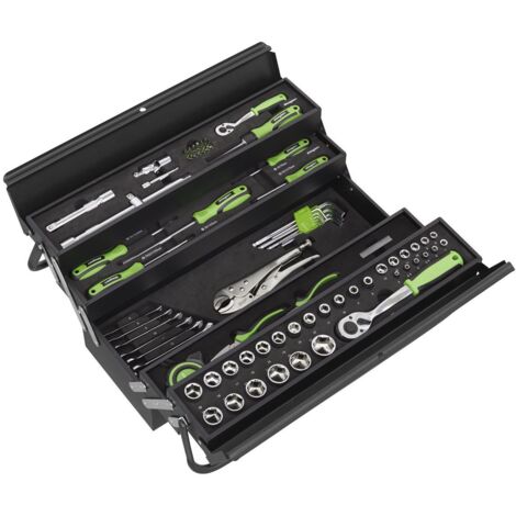 Sealey S01216 Siegen Cantilever Toolbox with Tool Kit 86pc (1/5)