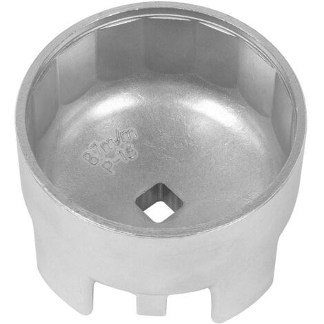 Sealey Oil Filter Cap Wrench for Volvo 87mm x 16 Flutes VS7114
