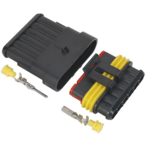 Sealey Superseal Male & Female Connector 6-Way SSC6MF (1/2)