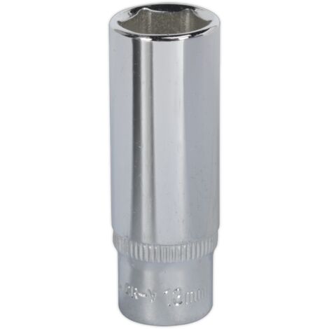 Sealey SP1413D Premier Fully Polished Deep Socket 1/4"Sq Drive 13mm (1/2)